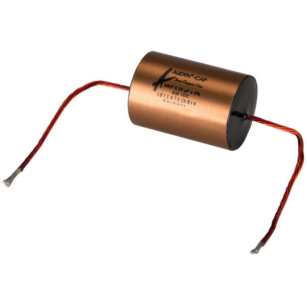 Main product image for Audyn True Copper Cap 0.22uF 630V Copper Foil C 027-151